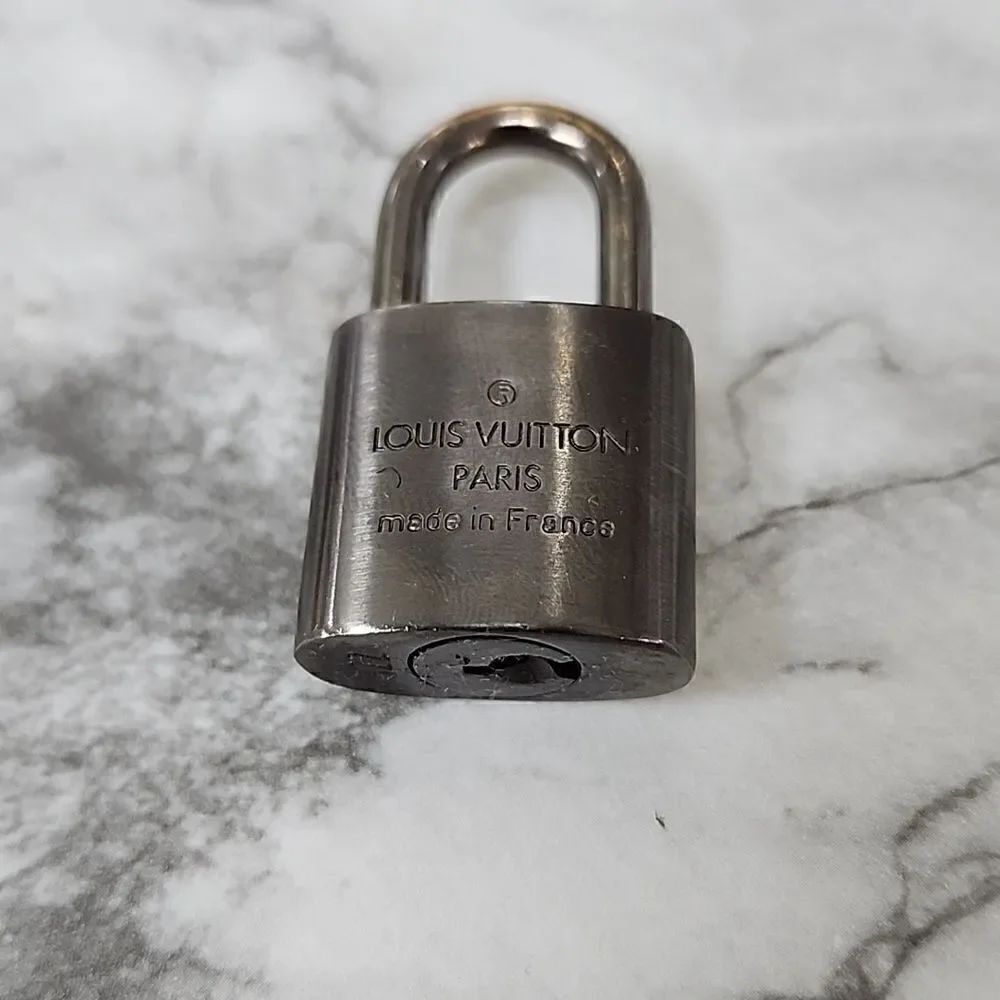 Authentic Louis Vuitton Silver Lock and Key - Picture 2 of 3